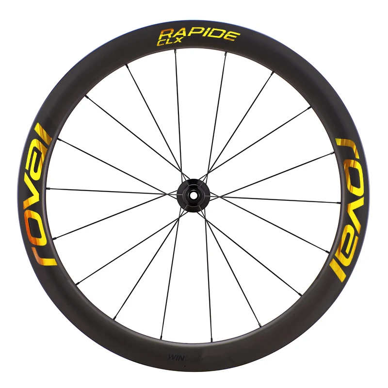 Racefiets RAPIDE CLX Wielset Stickers Fietsen Waterdichte Decoratieve Sticker Fiets Velg Decals Fietsaccessoires: Rood