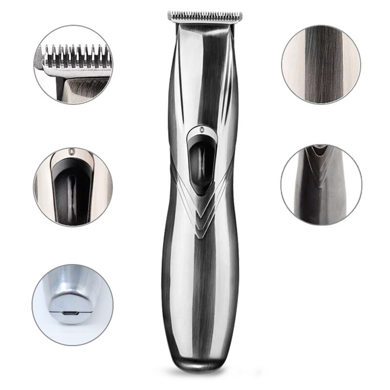 Frisør trimmer frisørklipper til salon elektrisk pro slimline hårklipper til hårtegning styling