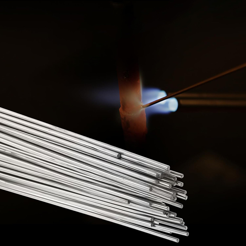 Svejsetråd aluminium let smelte lav temperatur universal stål kobber svejsetråd lodde reparation huller behøver loddepulver værktøjer
