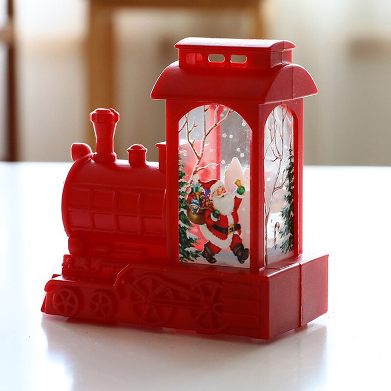 Weihnachten Dekorationen Für Haus Laterne LED Kerze Tee Licht Kerzen Weihnachten Baum Ornamente Santa Claus Elch Lampe Neue Jahr
