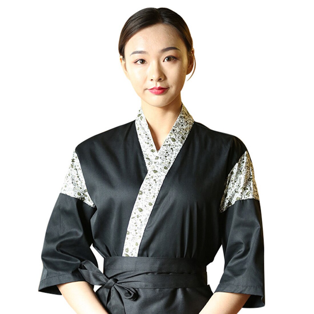 Cheft Uniform Japanese Chef Workwear Breathable Restaurant Uniform Unisex Sushi Costume Cook Bakery Cafe Work Wear: style4 / XXL