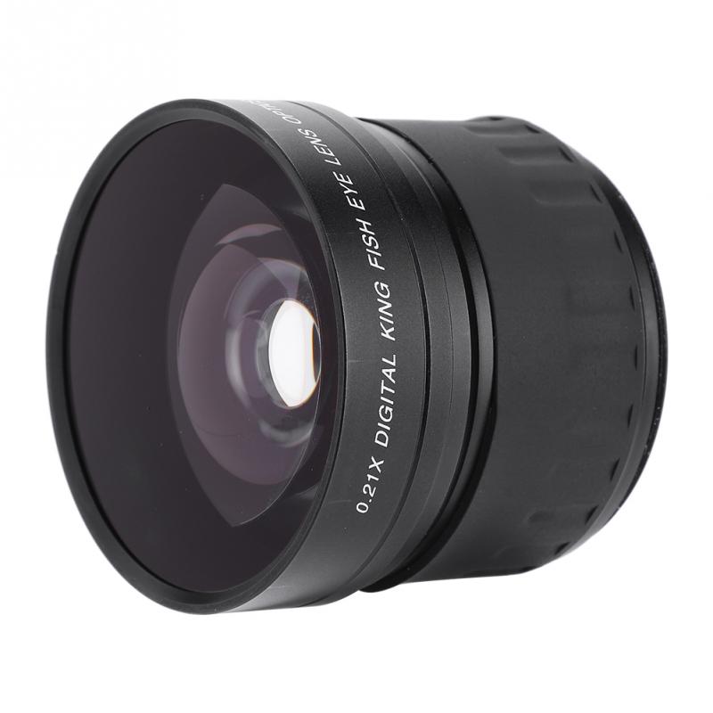 58mm 0.21X Wide Angle Fisheye Lens for Canon/Nikon/Sony/Minolta/Pansonic/Olympus/Pentax DSLR/SL