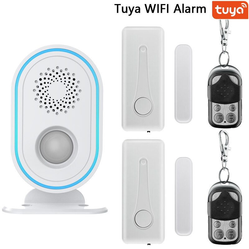 Alarm System for Home Burglar Security 433MHz WiFi Tuya smart Alarm Wireless Tuya Smart House App Control: WIFI Alarm 4