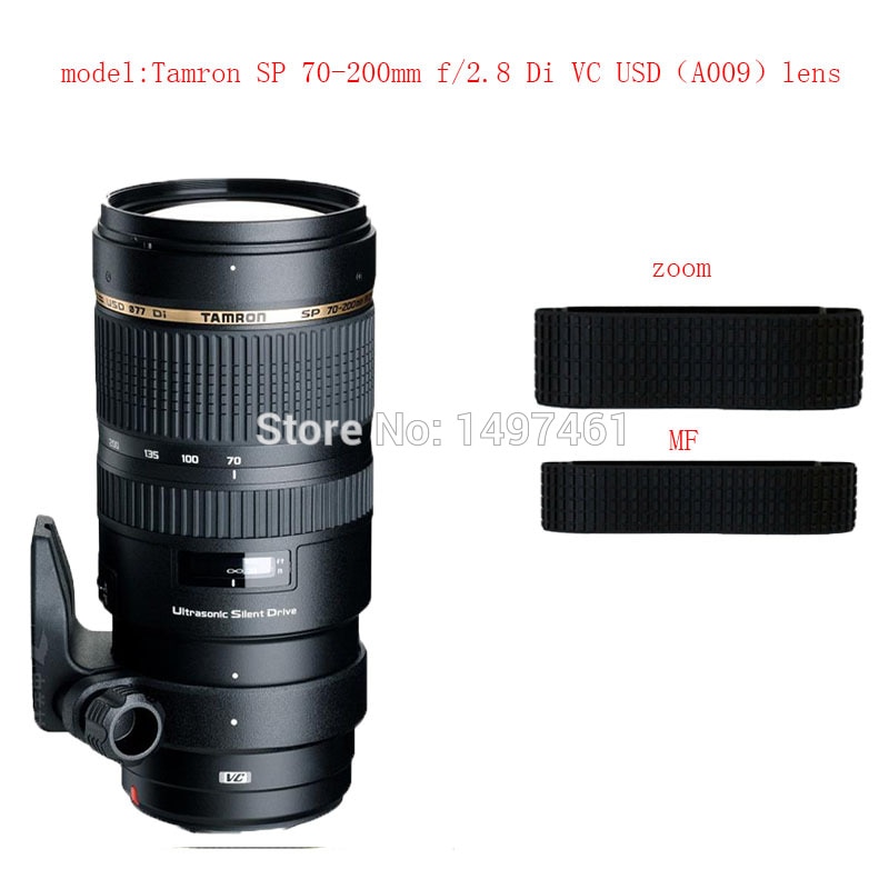 Lens Zoom en "AF" focus Rubber Ring Vervangsmiddel Voor Tamron SP 70-200mm f/2.8 di VC USD A009 lens
