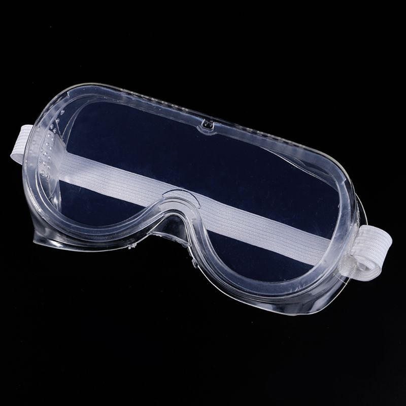 Lunettes de sécurité aérées, Protection des yeux, Anti-brouillard, Anti-poussière, transparent pour le travail en laboratoire industriel