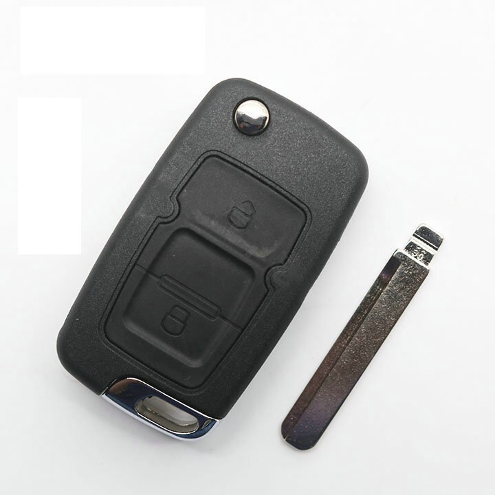 Car Key Remote Shell Left Right Key Blade for Geely Emgrand EC7 GC715 EC718 Englon SC3 SC5 SC7 Free Cruiser GX7 GX718 EC718: 2button right blade