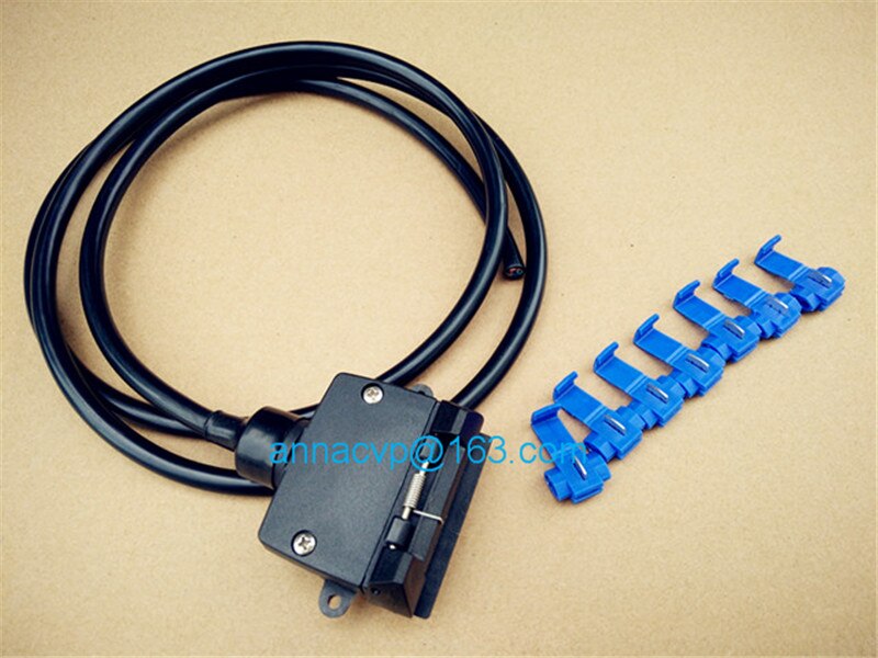 CVP flat trailer plug prewired truck automotive parts boat, trailer connector, trailer plug socket,trailer parts