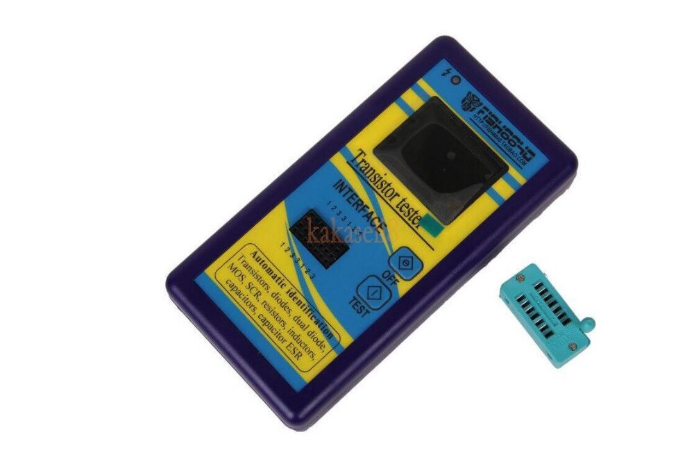 Transistor Tester TFT Diode Triode Capacitance Meter LCR ESR NPN PNP MOSFET
