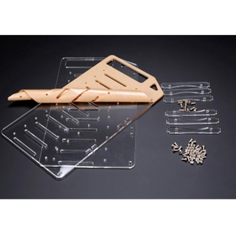 Estante de extensión de disco duro transparente DIY, 3,5 pulgadas, disco duro externo para ordenador de escritorio, HDD