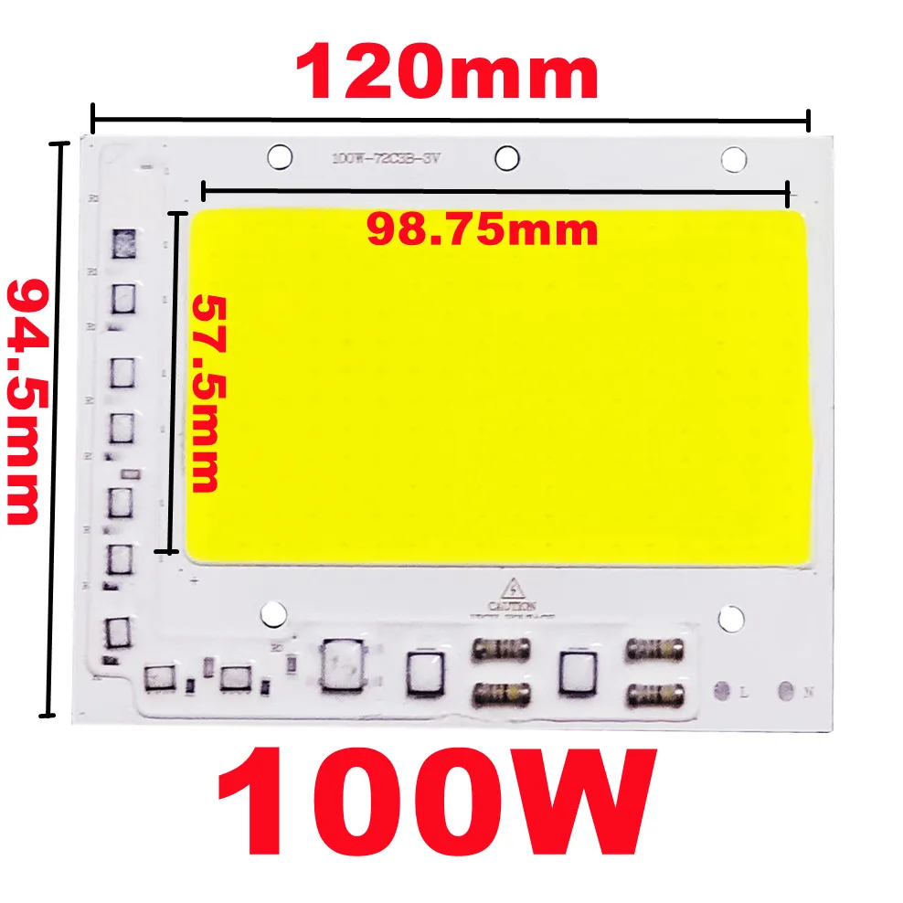 Chip LED COB de 220V, 200W, 100W, 150W, 200-240V, IC inteligente, sin necesidad de controlador, lámpara LED para foco de luz de inundación, fuente de iluminación DIY: Verde militar / 28 W