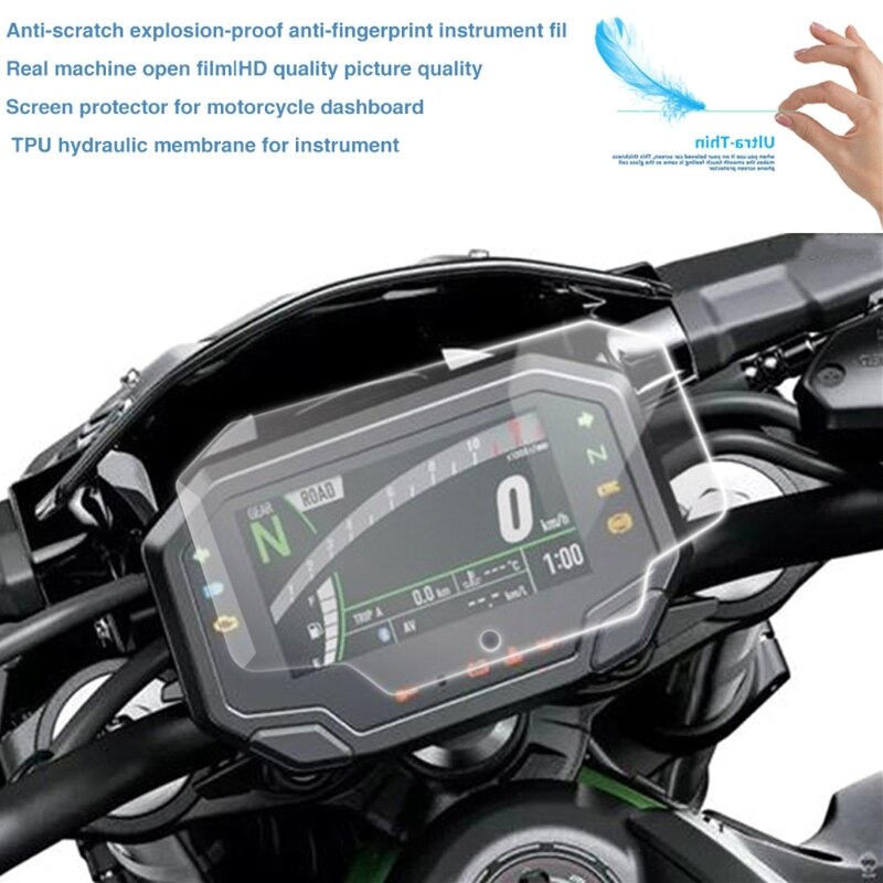 Motorcykel klynge ridsebeskyttelse film skærmbeskytter til kawasaki ninja 650 z650 z900