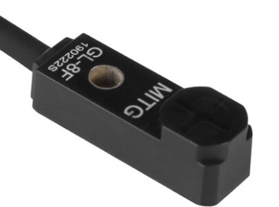 Micro-miniature metal sensor switch GL-8F square front proximity switch limit sensor NPN24V