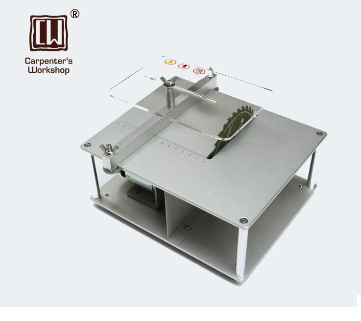 Mini Table Saw Handmade Woodworking Bench Saw DIY Hobby Model Crafts Cutting Tool Max 5000 RPM