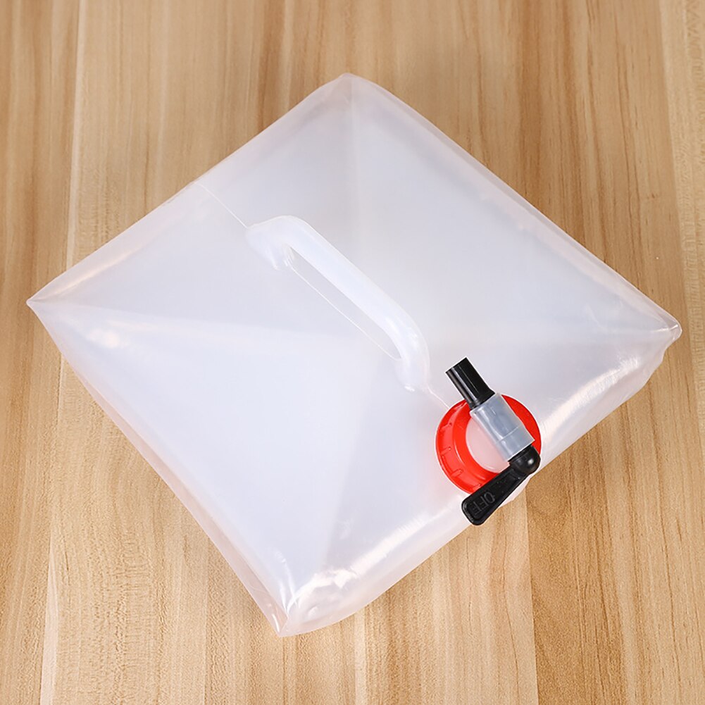 10/18L Opvouwbare Bier Zak Transparant Stand-Up Plastic Sap Melk Verpakking Zak Outdoor Camping Wandelen Draagbare Water tassen