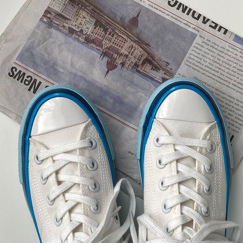 Aankomst dames casual sneakers hoge platte canvas schoenen dames gevulkaniseerd hoge sneakers unisex espadrilles zapatillas lona