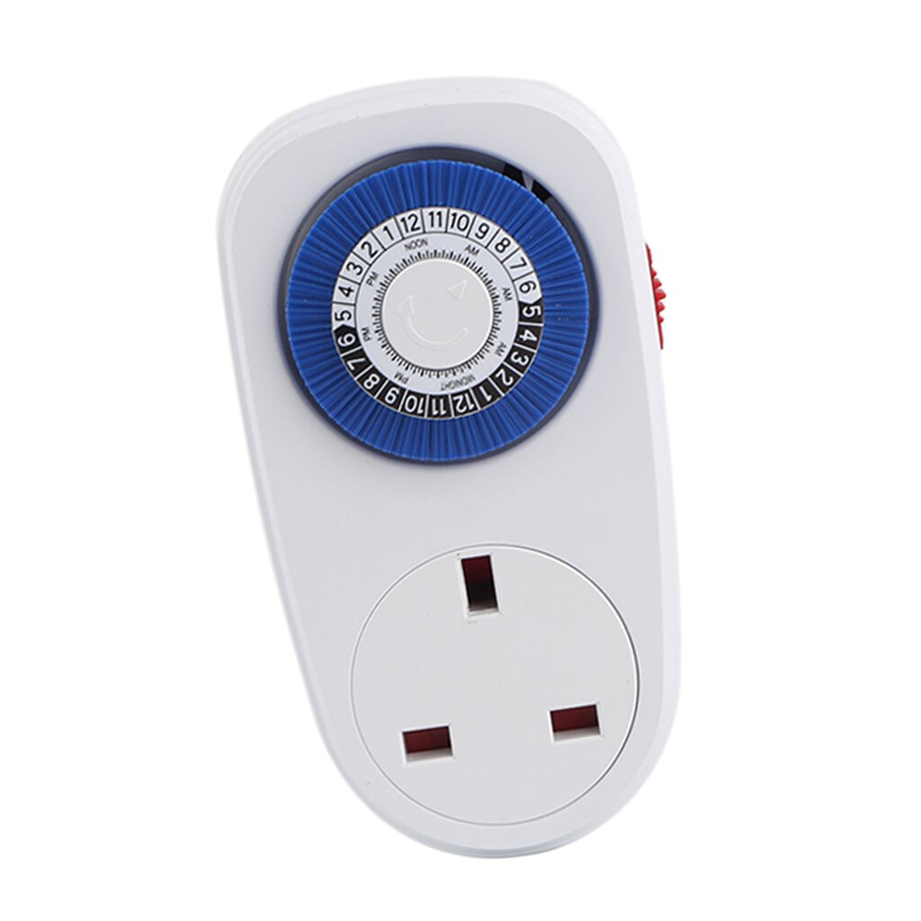 plug in mechanical segment timer switch 24hour socket wall plate uk standard wall socket electric timer