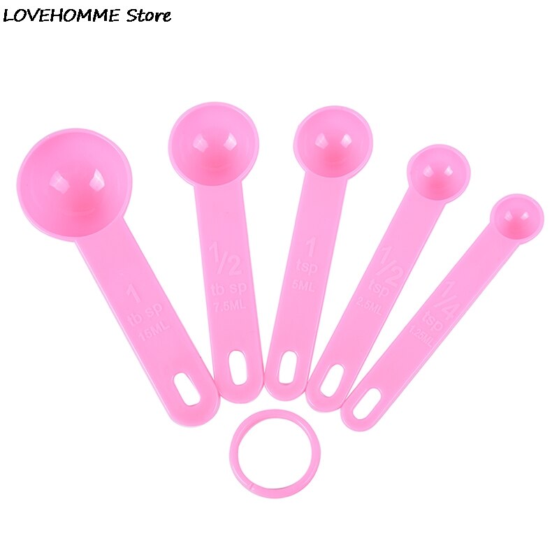 5PCS/Set Measuring Spoons Kitchen Ladle Baking Cooking Coffee Tools Kitchen Tool