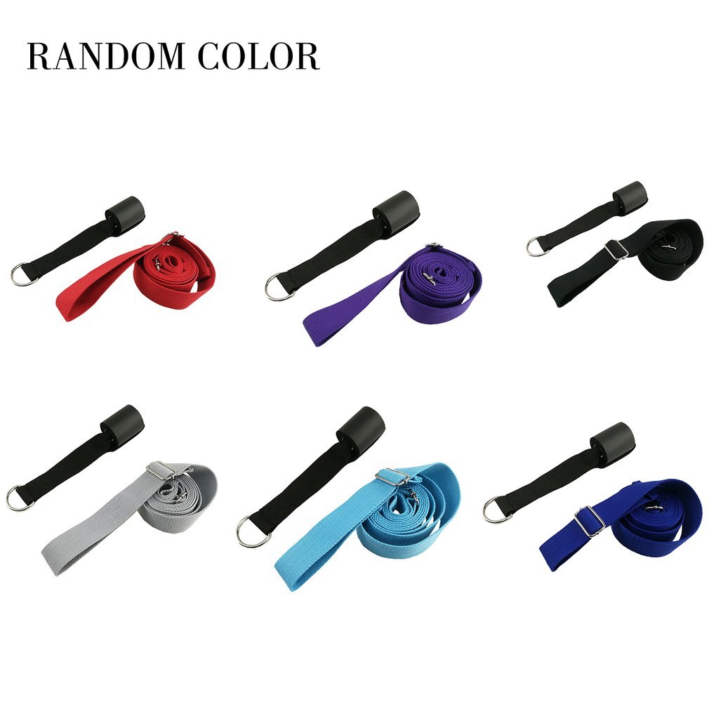 Door Flexibility Stretching Leg Stretcher Strap for Ballet Cheer Dance Gymnastics Trainer Yoga Flexibility Leg Stretch Belt: Default Title