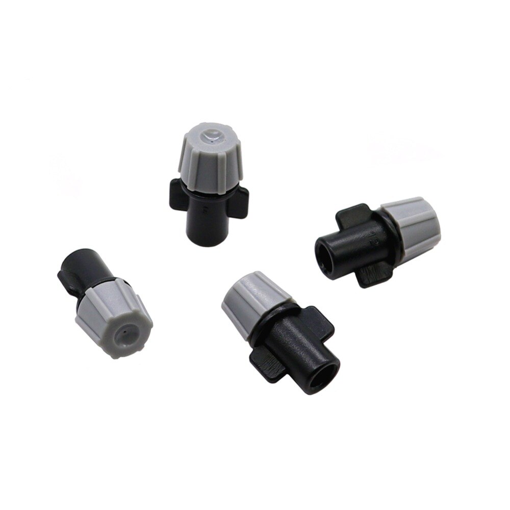 Greenhouse Sprayer 6 mm Interface Gray Atomizing nozzle Agriculture Irrigation system Misting nozzle Garden Water spray 500 Pcs