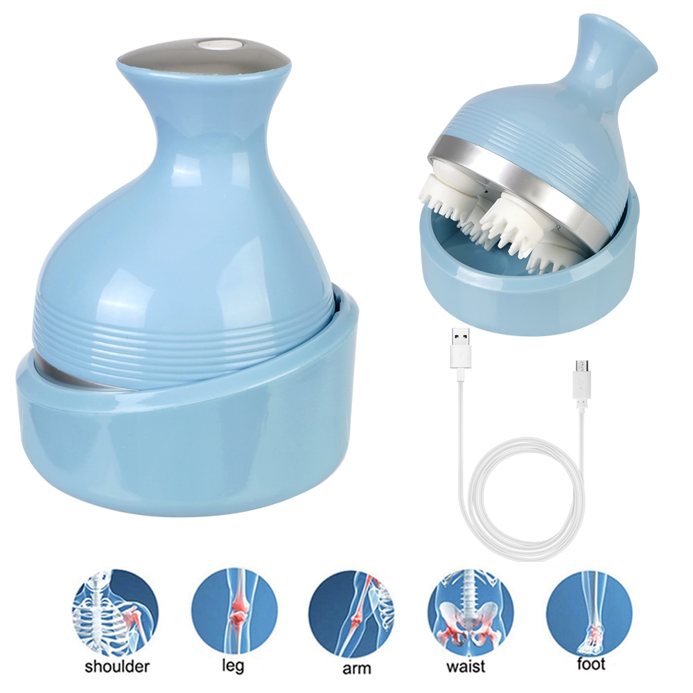 Elektrische Head Massager Multifunctionele Gezondheidszorg Voor Hoofdhuid Body Schouder Hals Huisdier Kat Hond Massage Stress Oplaadbare