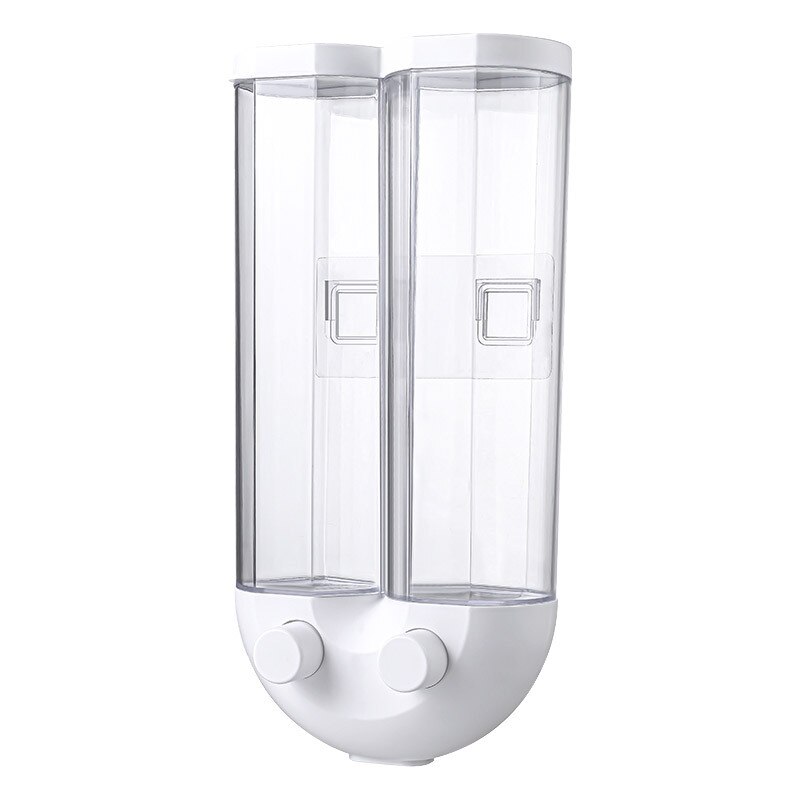 Wall Mounted Press Cereals Dispenser Grain Storage Bottles Box Dry Food Container Organizer Kitchen Accessories Tools