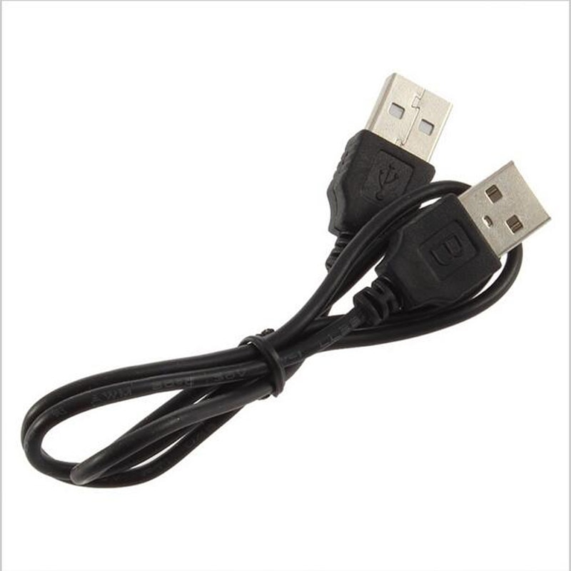 Usb 2.0 Type A Male Naar Male M/M Am Am Adapter Connector Usb Extension Extender Kabel Opladen data Sync Cord Voor Harde Schijf