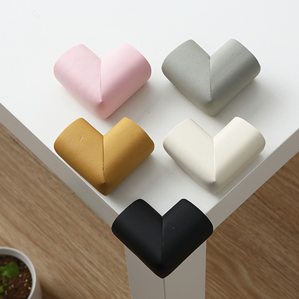 4 Stuks Baby Tafel Hoek Beschermer Bescherming Bescherming Bescherming Bescherming Kinderen Kinderen Rand Cover Pad Hoek Bumper Anti-Botsing Schuim