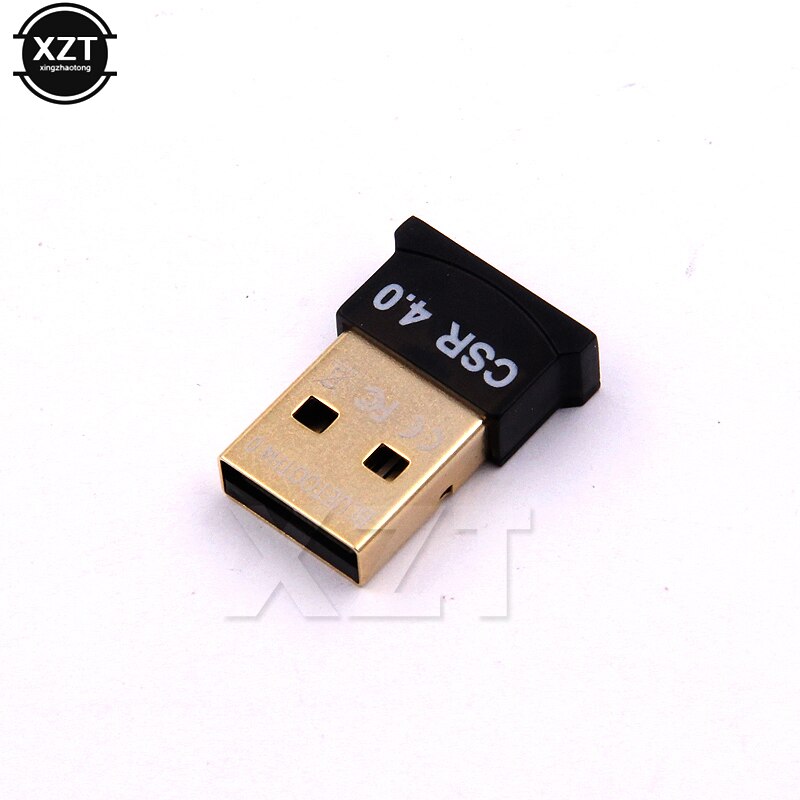Bluetooth 4.0 USB Black Mini Adapter Dongle Wireless Transmitter and Receiver for Laptop PC Computer Windows 10 8 7 Vista