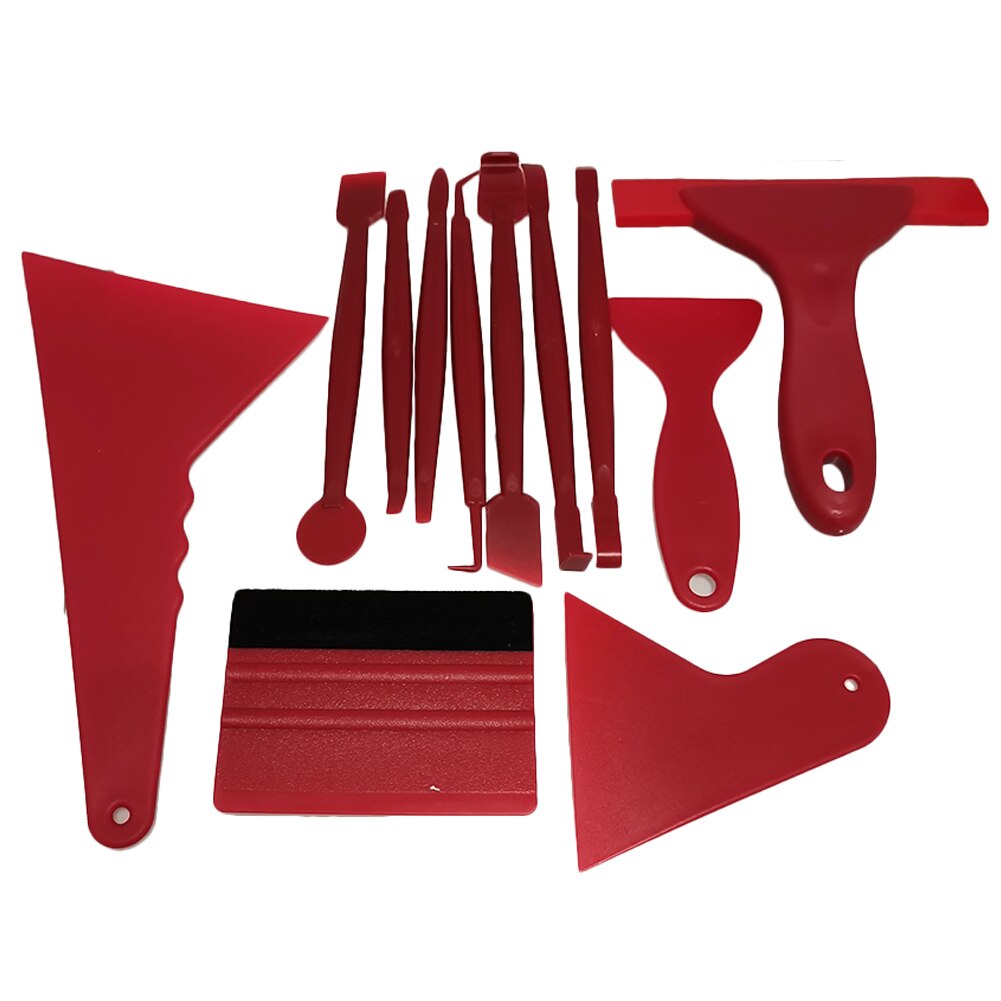13Pcs Car Vinyl Wrap Window Tint Film Tools Kit Squeegee Retractable Utility Snap-off Blades Vinyl Cutter Corner