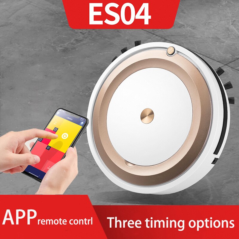 Aspirapolvere robot automatico con telecomando App spazzata e pulizia a umido aspirapolvere per animali domestici a secco