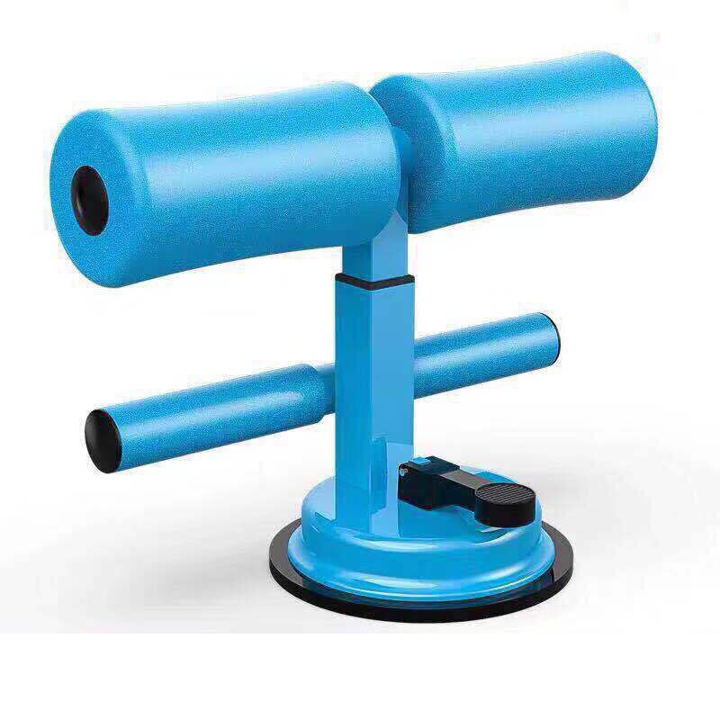 Sit Up Assistant Abdominal Core Workout Sit Up Bar Fitness Sit Ups Exercise Equipment Portable Suction Sport Gym -40: Blue Parallel bars