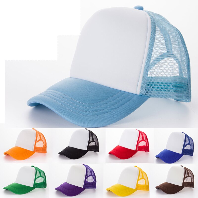 Gorra de béisbol de malla de para exteriores, gorra de tenis deportiva, gorra de carreras, gorra ajustable hecha a medida para hombres y las mujeres