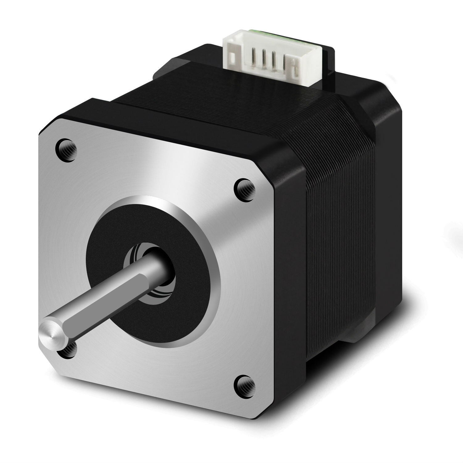SIMAX3D Nema 17 Stepper Motor 42N.cm (60oz.in) High Torque 1.5A (17HS4401) 1.8 Degree 38MM 4-Lead with 1m Cable and Connector