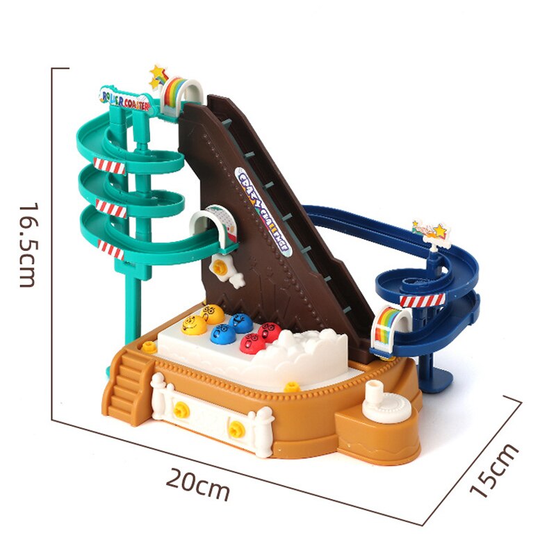 Miniature Amusement Park Model Pretend Play Educational Toys For Children Funny Assemble Block Scenes Kids Toy Kit