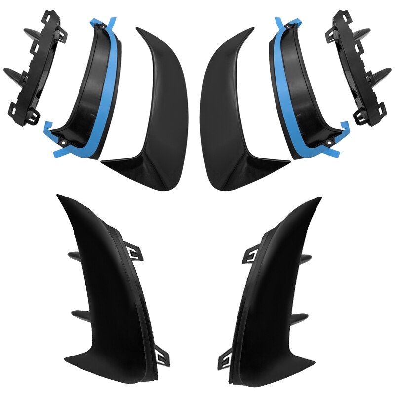 For Benz W177 AMG Line A Class A200 A250 A35 Front Rear Bumper Lip Fog Lamp Cover Chin Spoiler Splitter Body Kit Canards