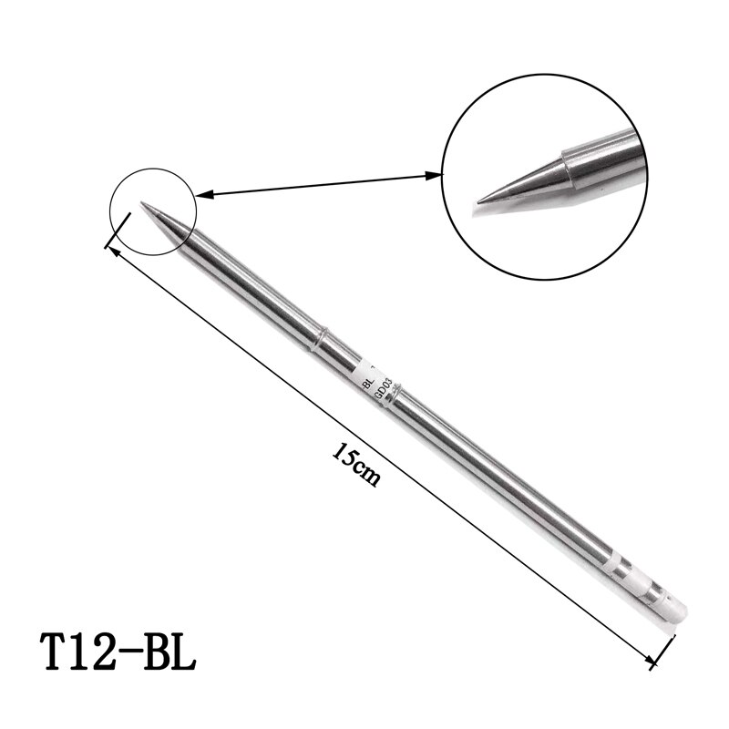 Absf 5 Pcs T12 Serie Soldeerbout Tips Voor Hakko FX951 Bakon 950D Soldeerstation