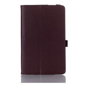 Case Cover For Lenovo Tab 7 Essential TB-7304F TB 7304F 7304 7304i 7304X 7.0 inch Tablet Case PU Leather Cover: Brown