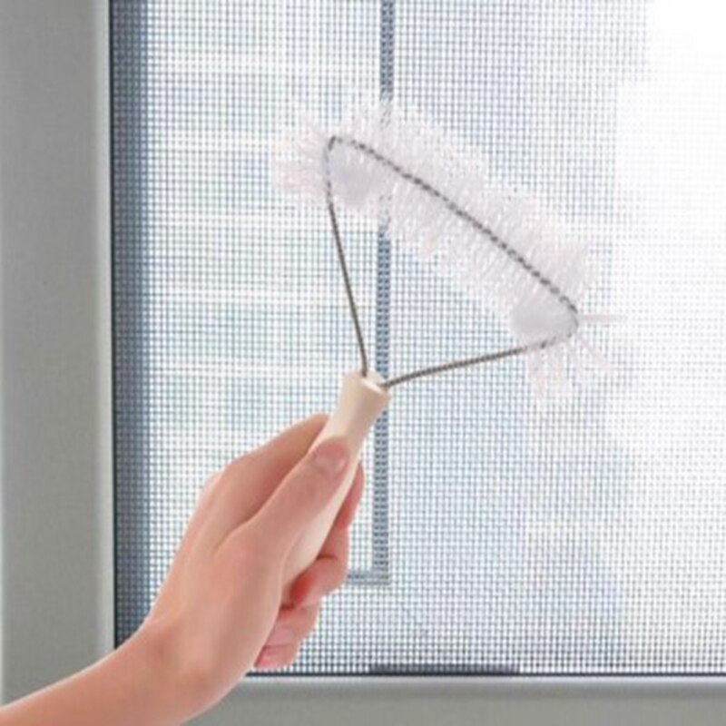 1 pc rengøringsbørster antistatisk børste bærbar hvid nylon plastikhåndtag multifunktions børsterenser til computer jjjqj 42