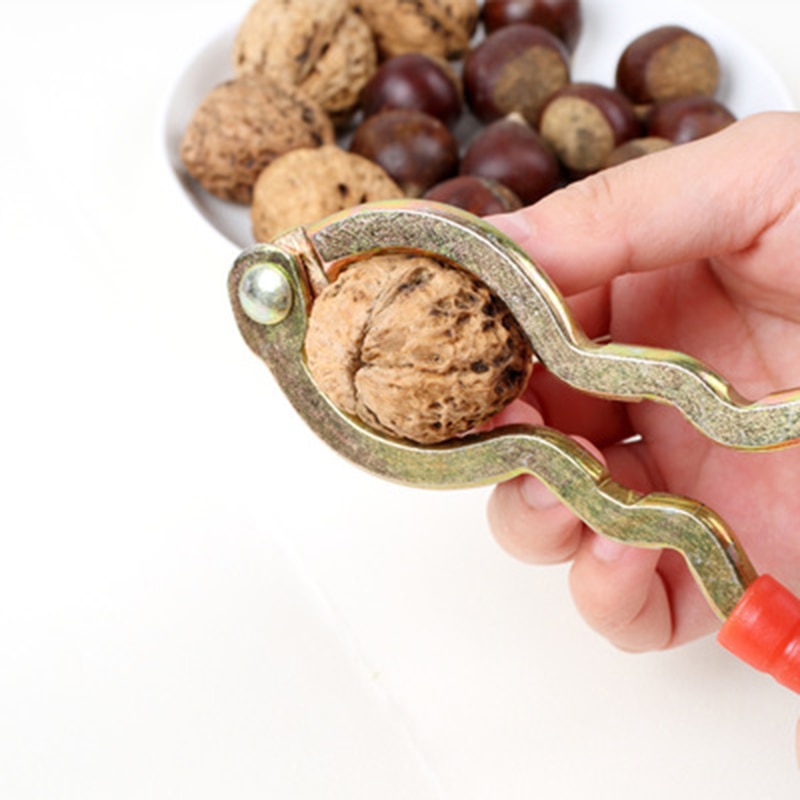 1 Piece T-shaped Walnut Clamp Nut Clamp Small Walnut Clamp Nut Clamp Peeling Walnut Pliers Walnut Sheller