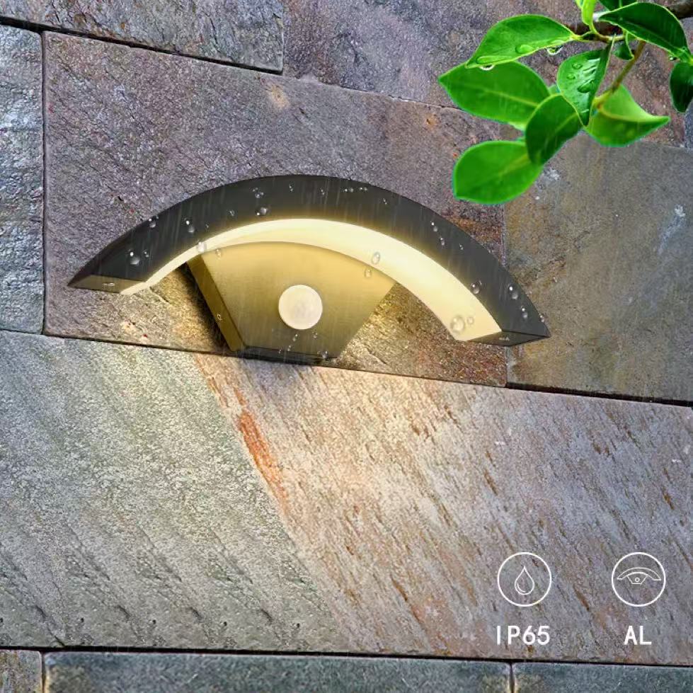 Buitenwandlamp Waterdicht IP65/LED-verlichting PIR Bewegingssensor 18W24W36W/Moderne Villa Tuin Veranda Ingang Aluminium Lamplichaam