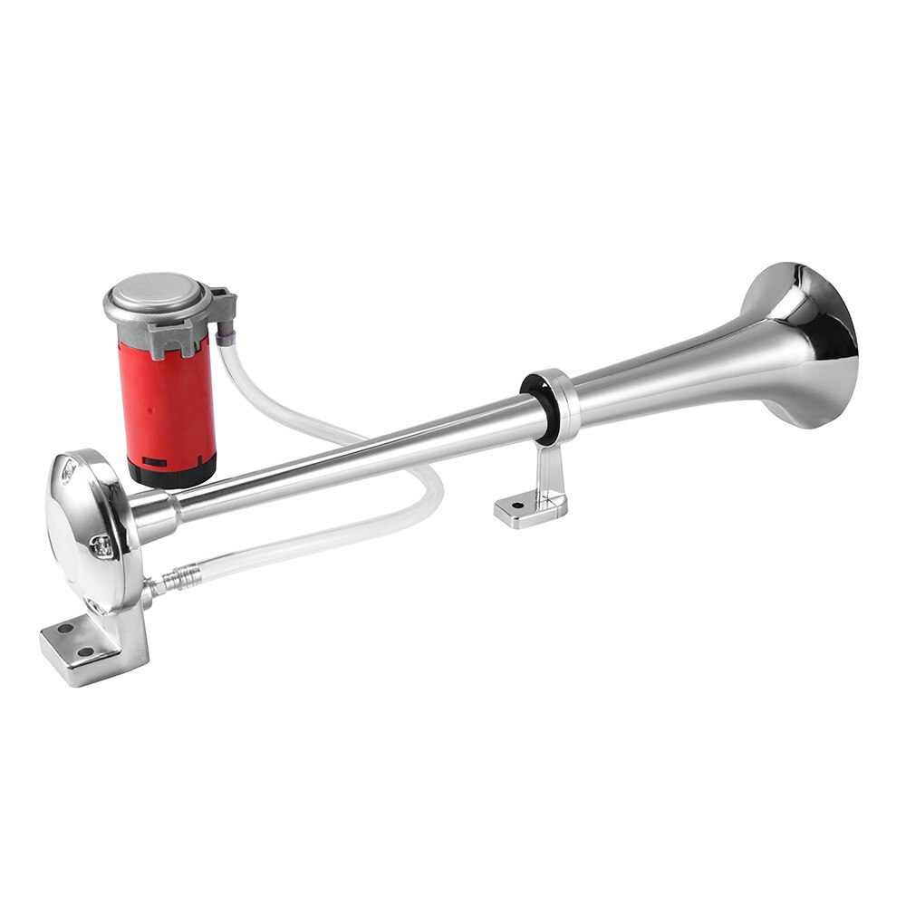 7 "12V Air klaxon 125 DB Super fort universel klaxon unique trompette compresseur klaxon 180 Hertz pour voiture camion bateau moto