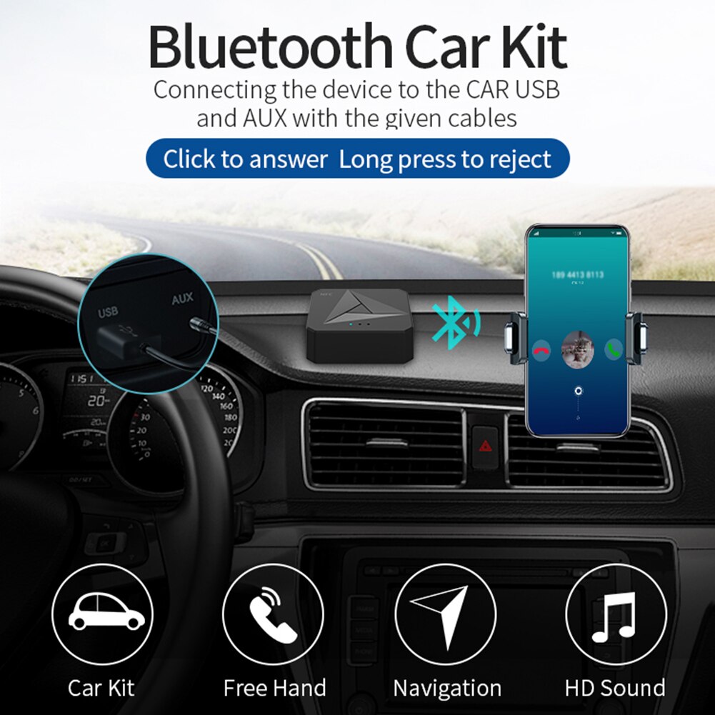 Bluetooth 5.0 RCA Audio Receiver Wireless Bluetooth 5.0 Transmitter Receiver Low Latency Audio Adapter