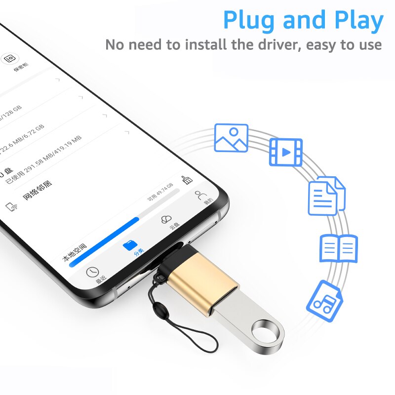 Micro Usb 3.0 Otg Adapter Voor Samsung Tablet Android Telefoon Micro Usb Connector Voor Xiaomi Redmi Huawei Otg Micro Usb converter