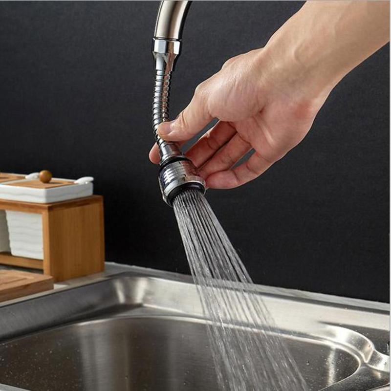 360 degree Rotary Faucet Filter Water Tap Kitchen Anti-splash Universal Nozzle Bathroom Faucet Filter Shower Head Water Saving