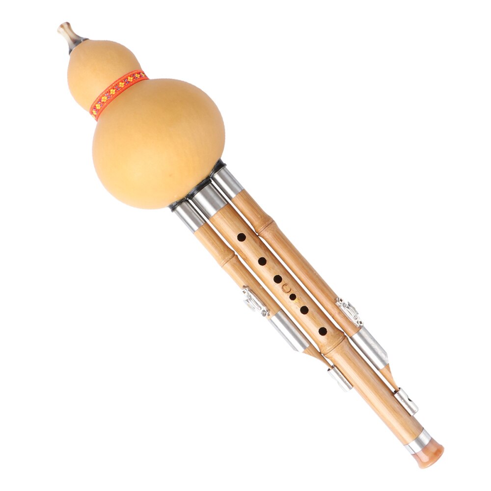 Handmade Hulusi Gourd Flute - Ethnic Bamboo Musical Instrument for Beginners & Music Lovers: Assorted Color 1