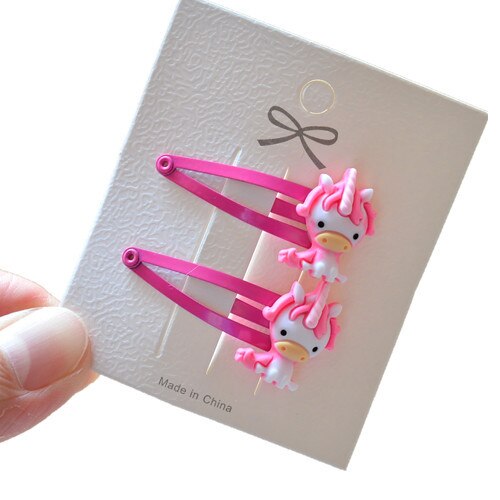 2 Stuks Leuke Cartoon Kat Olifant Meisjes Haar Accessoires Bb Clips Haarspelden Kinderen Hoofddeksels Baby Haar Clips Hoofdtooi: 05