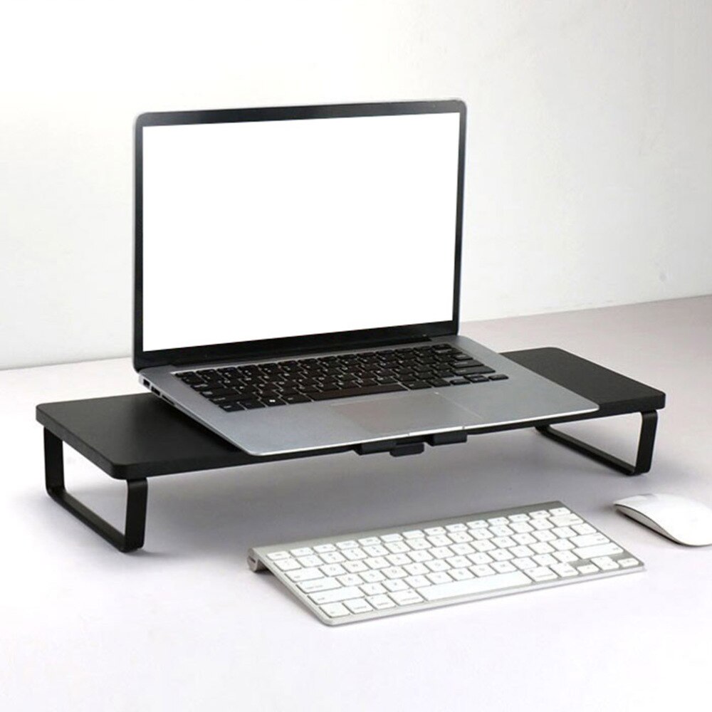 Laptop Elevated Rack PC Storage Stand Aluminum Alloy Monitor Riser Support
