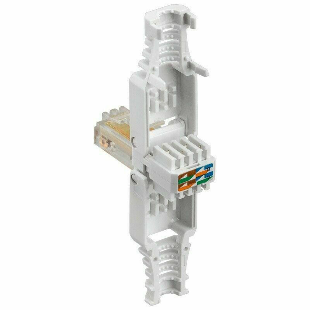 Kommdata Tool Less Rj45 RJ45 Connector - Tool-less Cat6 PoE Plug - 8P8C Cr... – Grandado