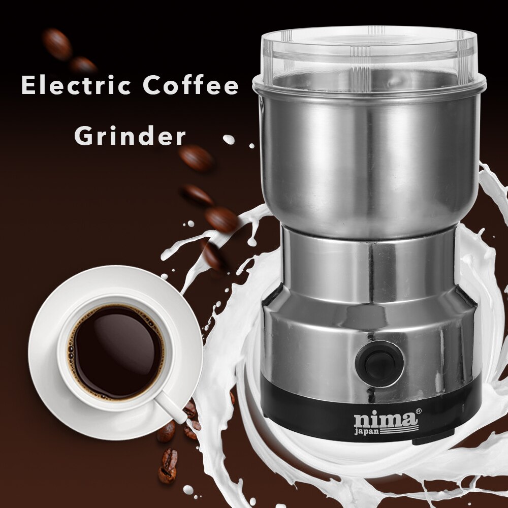 Thuis Mini Roestvrij Staal Koffie Spice Noten Korrels Bean Slijpen Multifunctionele Elektrische Grinder