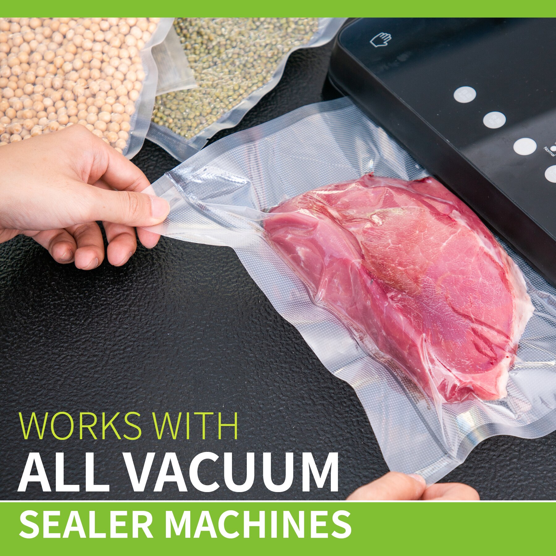 Gafile Vacuum Sealer Bag Voedsel Verpakking Opslag Voor Sous Vide Werken Met Alle Vacuumsealing Machine Bpa Gratis